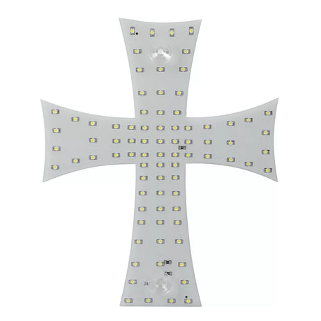 Iluminat decorativ pentru camion cu LED alb în formă de cruce 24V 