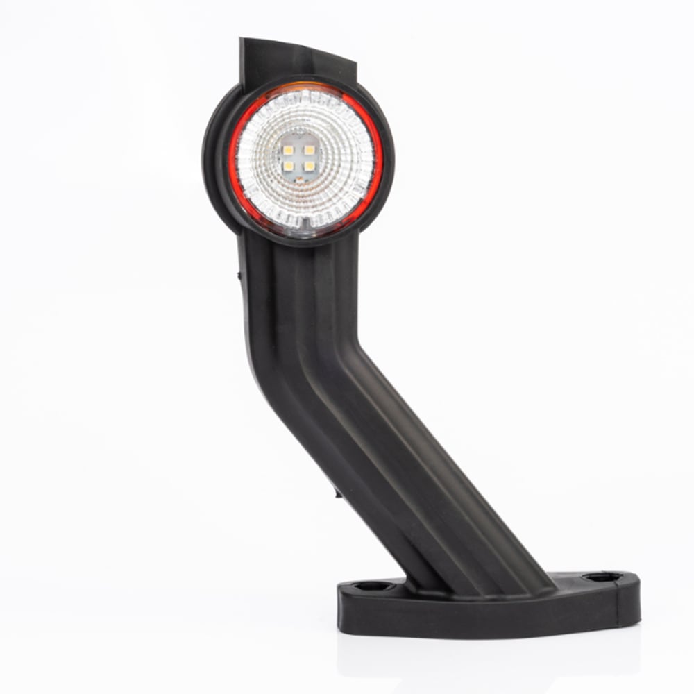 Lampa de cauciuc de semnalizare a lățimii, cot LED cu 3 funcții microprismatice 