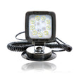 Lampă de lucru LED pătrată magnetică cu brichetă auto 