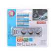 Distribuitor de brichetă auto cu 3 ieșiri și 2 porturi USB 