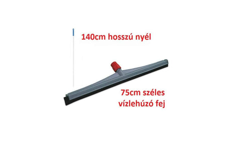Racletă cu mâner din aluminiu de 140 cm