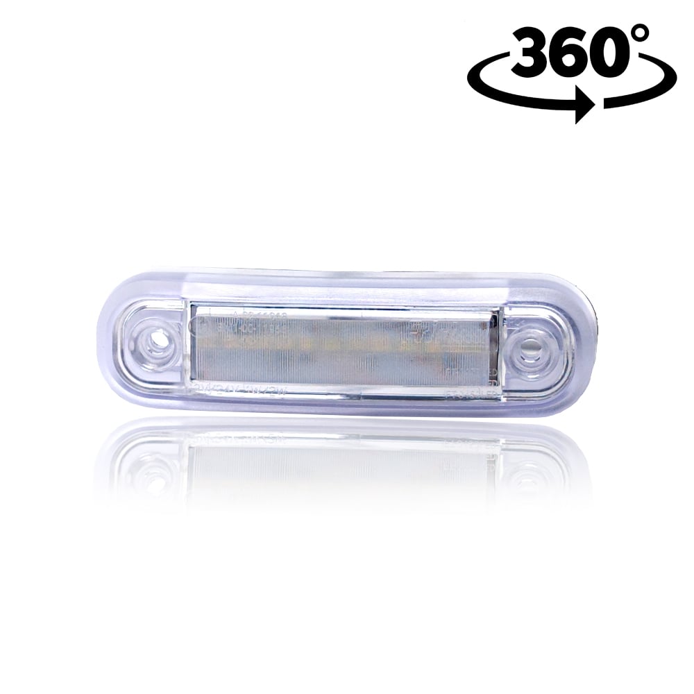 Lampa poziție LED transparentă 
