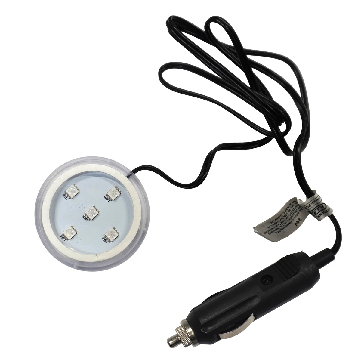 Bază luminoasă pentru odorizant auto monocrom 