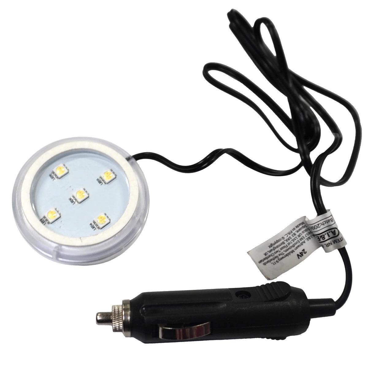 Bază luminoasă pentru odorizant auto monocrom 