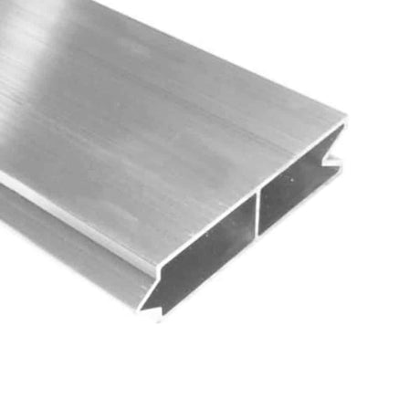 Profil din aluminiu pentru prelată cu șanț, lățime laterală 3300mm 