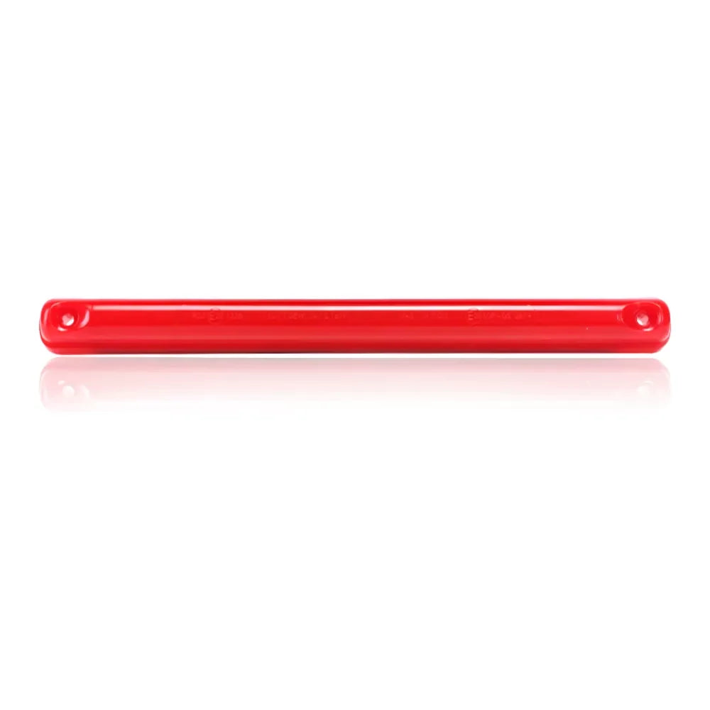 Lampă poziție LED roșie lungă 24cm cu sticlă mată 12/24V 