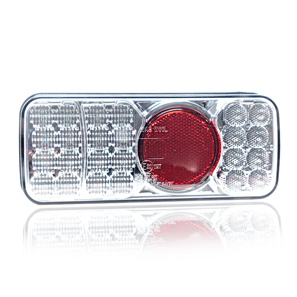 Lampă LED 5 funcții prismă transparentă 12/24V 