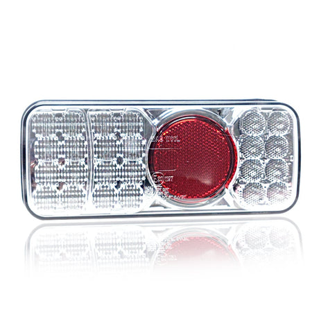 Lampă LED 5 funcții prismă transparentă 12/24V 