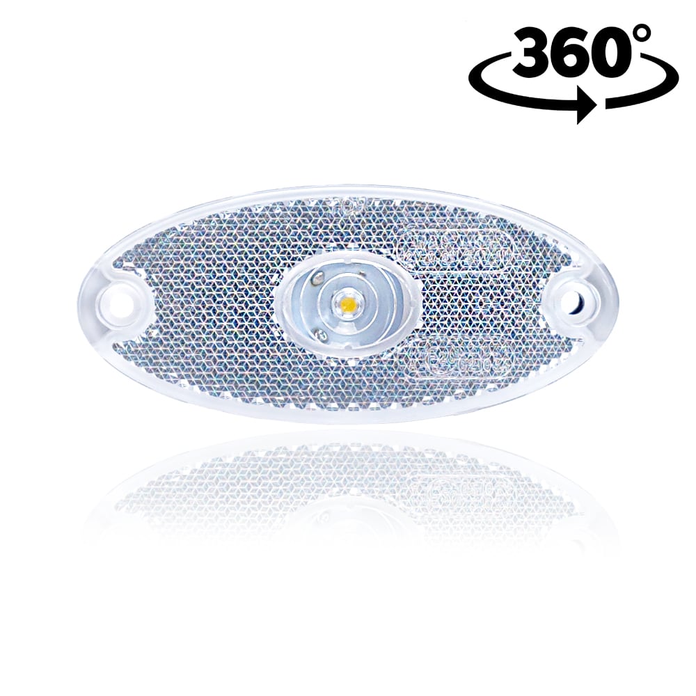 LED poziție lampă oval 