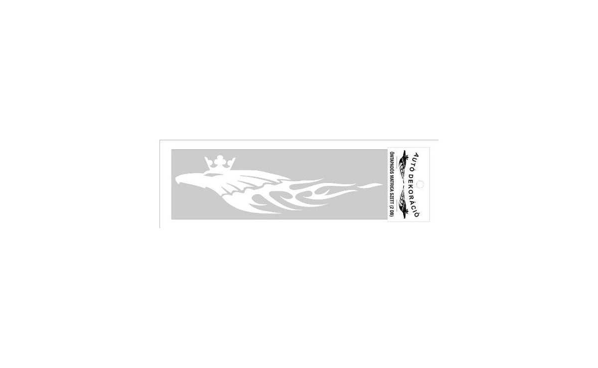 Set autocolant cu grifon coroana 22,5x6cm 