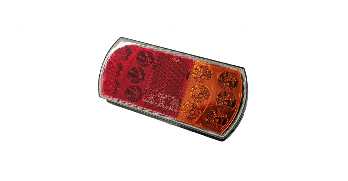 Lampă LED cu 4 funcții prismatice 12/24V 