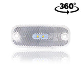 Lampa poziție LED rotunjită 2LED 12/24V 