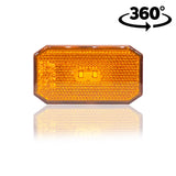 Lampa poziție LED unghiular 2LED 12/24V 