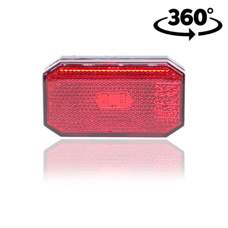 Lampa poziție LED unghiular 2LED 12/24V 