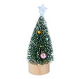 Decor de brad de Crăciun 22,5 cm 10 LED-uri pe baterii 