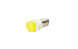 Bec LED COB set 12V Ba15s 1 LED ceramic alb 