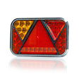 Lampă LED cu 5 funcții, prismă triunghiulară 12V 