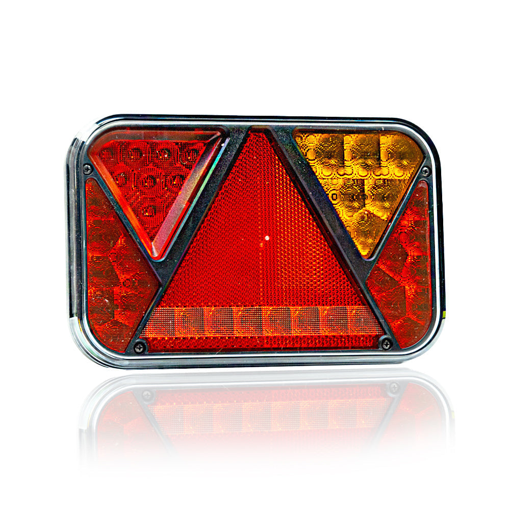 Lampă LED cu 5 funcții, prismă triunghiulară 12V 