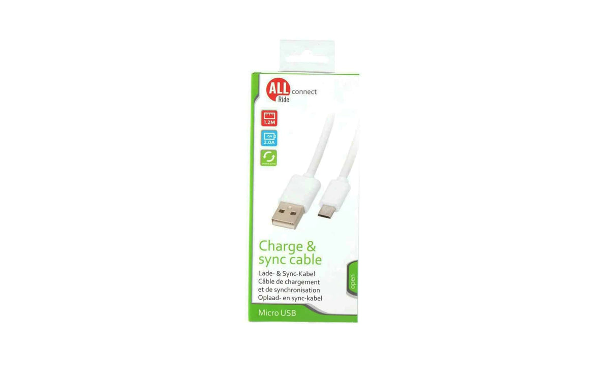 Cablu de încărcare USB USB-A Micro USB B - 1,2m 2,1A 