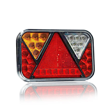 Lampă LED cu 5 funcții, prismă triunghiulară 12V 