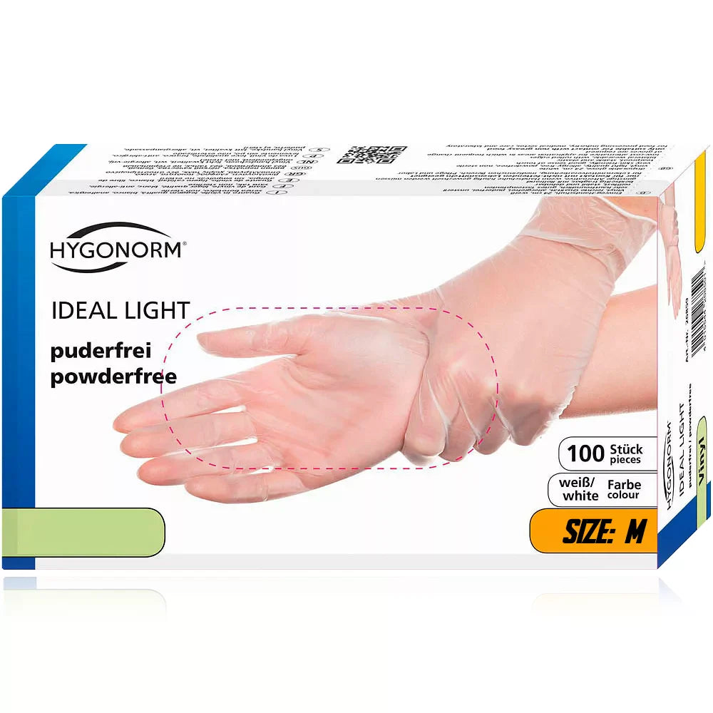 Mănuși de unică folosință din cauciuc 100 buc M 