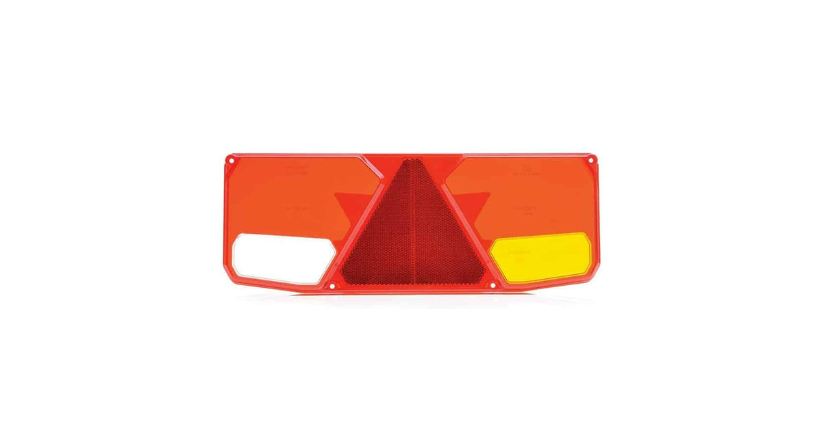 Lampă LED cu 7 funcții cu abajur prismă triunghiulară 