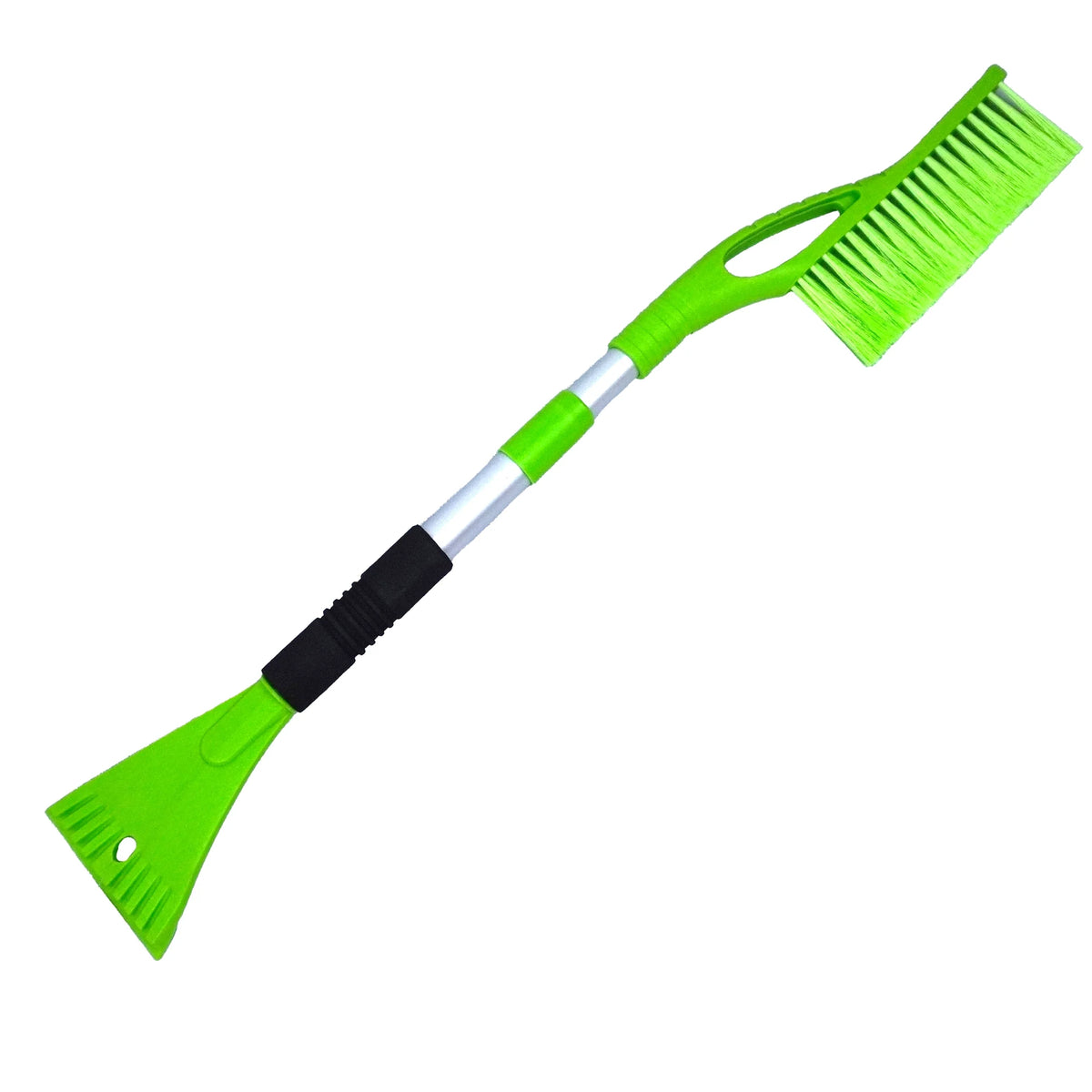 Racletă parbriz pt. gheață, telescopică și cu perie de zăpadă, 87-116 cm