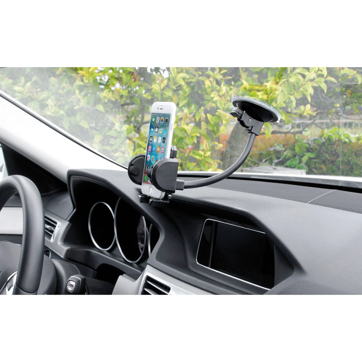 Suport auto telefon, ventuză, Lampa Techno-Arm