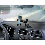 Suport auto telefon, ventuză, Lampa Quick-Clip 2