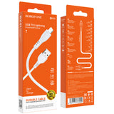 Cablu USB Lightning, Borofone BX51, 2.4A, 1m