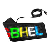 Placă de identificare LED flexibilă cu control Bluetooth