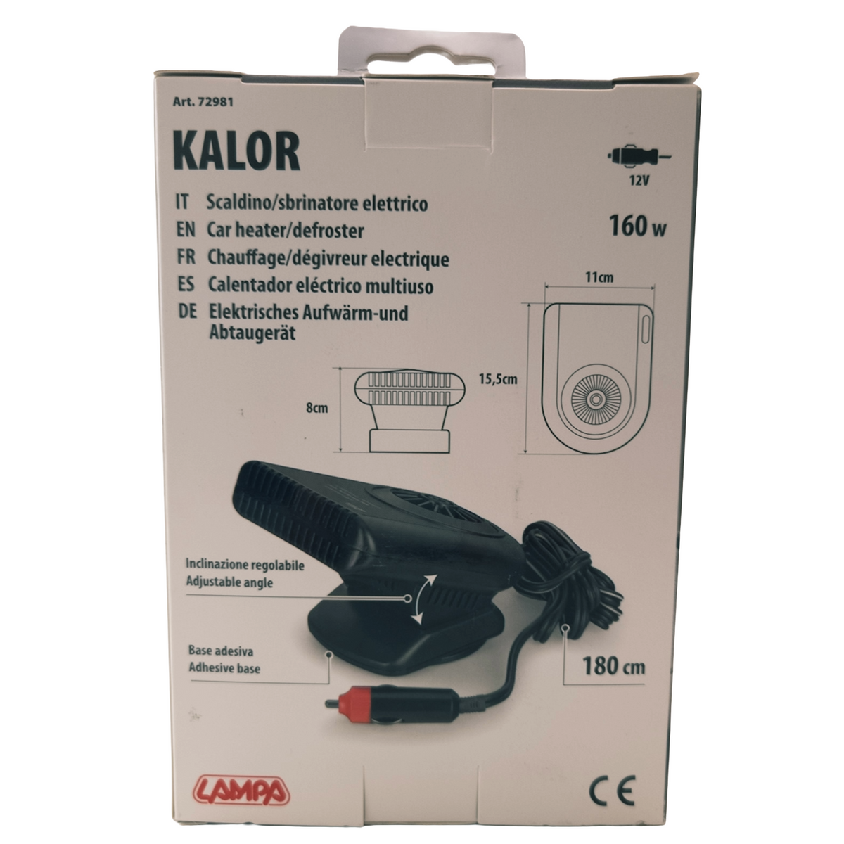 Demaror auto anti-aburire 12V 160W