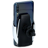 Suport auto telefon, încărcător wireless, grilă ventilație, Dunlop, 10W