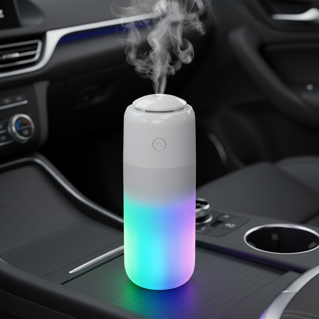 Umidificator de aer cu iluminare LED
