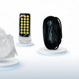 Panou devil eyes, ochi camion cu led 590×120 mm, semn de masina cu led, aplicatie mobila, telecomanda
