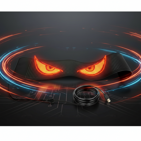 Placă de identificare LED flexibilă cu control Bluetooth