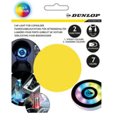 Iluminare pt. suport pahar auto, LED, 7 culori, Dunlop