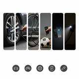 Mini compresor power bank cu funcție de lanternă